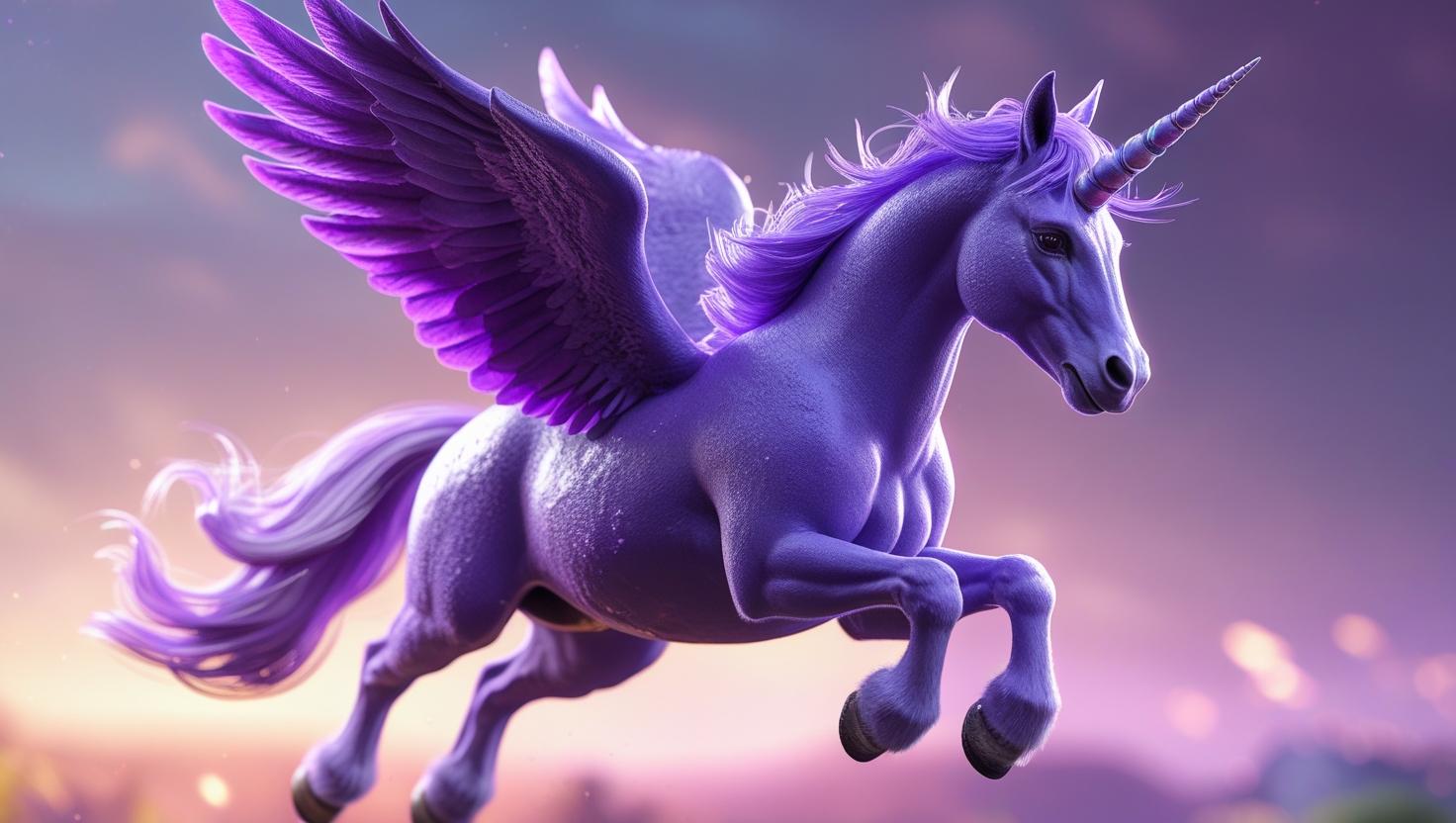 Einhorn fliegt