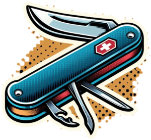 Schweizer Taschenmesser Sticker