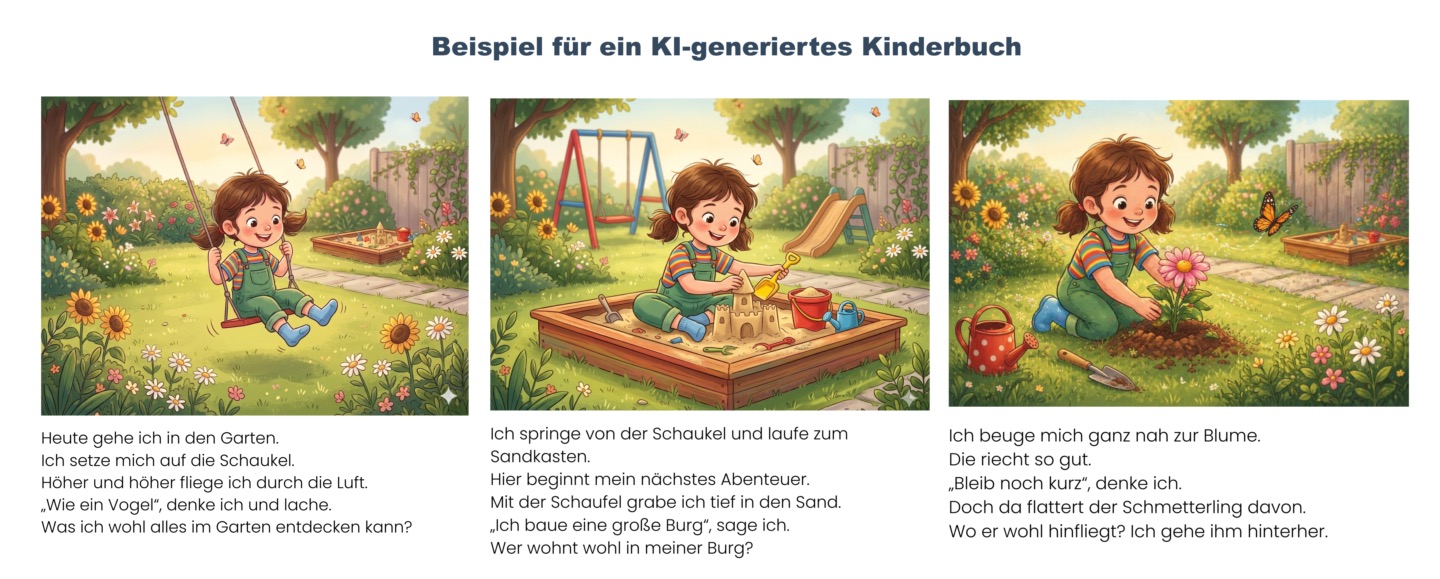 KI-Bilder: Beispiel Kinderbuch