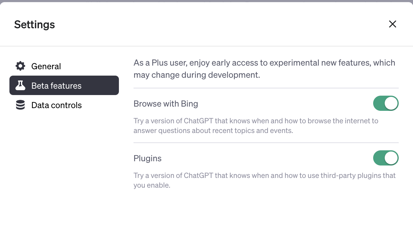 ChatGPT-Plugins aktivieren und nutzen