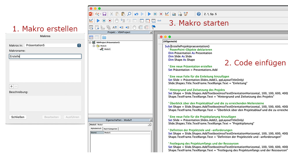 Screenshot Powerpoint Makro