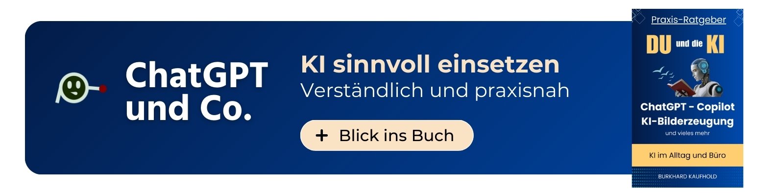 Buch: DU und die KI