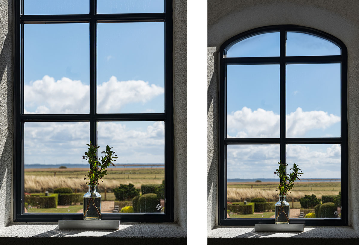 KI bearbeitetes Foto. Bild wurde erweitert. Kirchenfenster