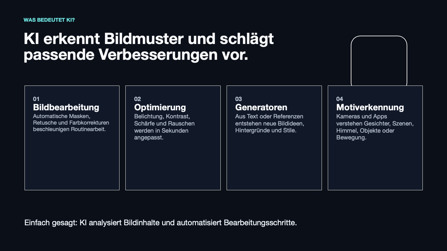 Folie 1 - KI und Fotografie