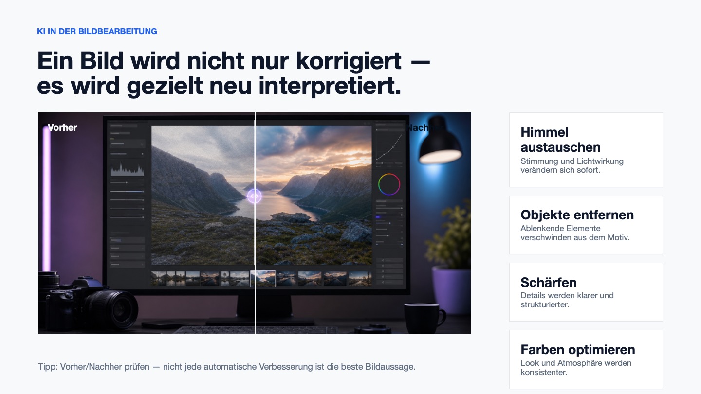Folie 1 - KI und Fotografie