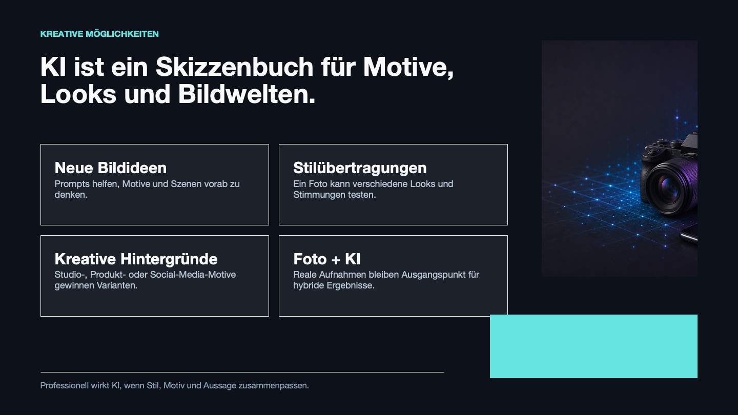 Folie 1 - KI und Fotografie