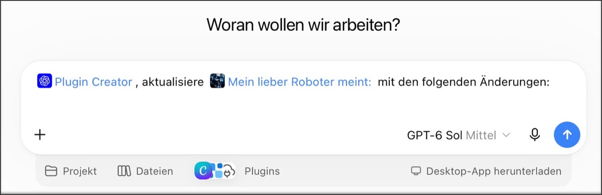 Plugin bearbeiten